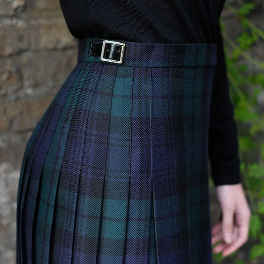 Women's Black Watch Tartan Mini Kilt