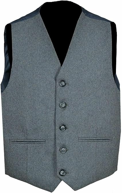100% Wool Light Grey Argyll Kilt Jacket & Waistcoat/Vest Scottish Wedding Jacket
