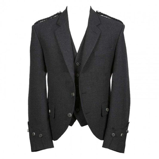Argyle Tweed Jacket with Vest