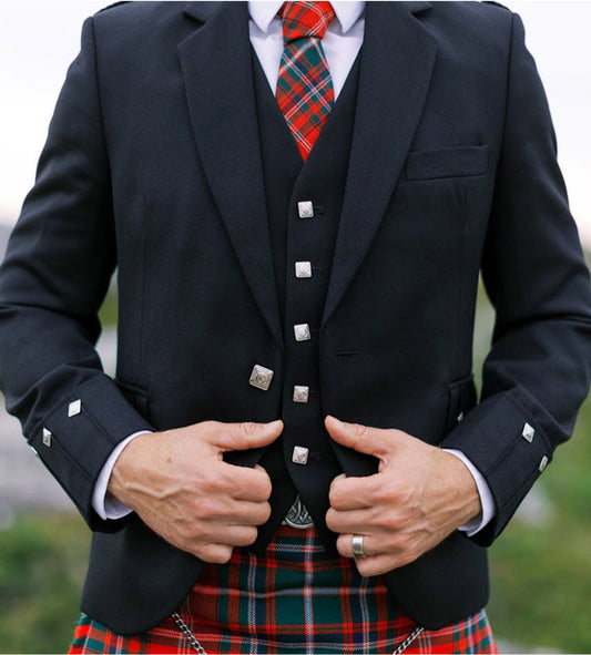 Argyll Kilt Jacket and Waistcoat (Vest)